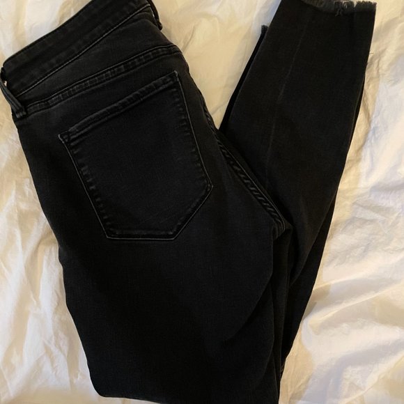 Abercrombie&Fitch -Harper Low Rise Ankle (black) - Picture 4 of 5